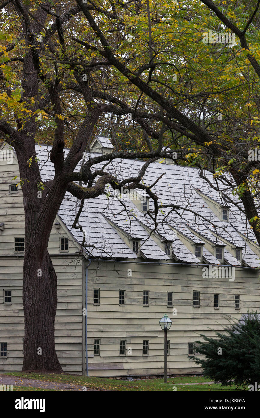 USA, Pennsylvania, Ephrata, Ephrata Cloister, buildings of the 1732