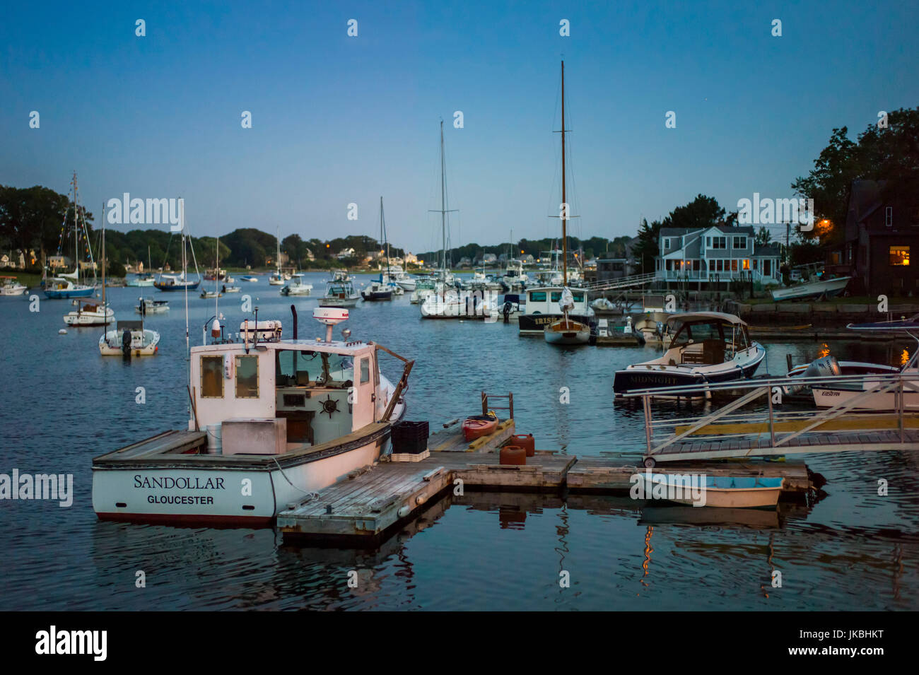 Gloucester massachusetts lobster hires stock photography and images