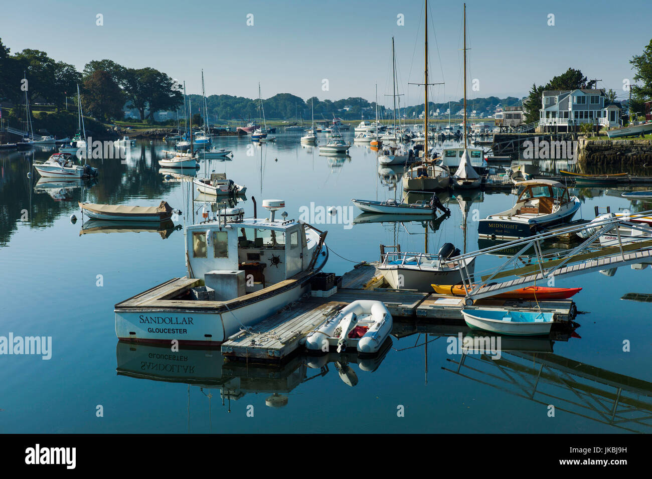 USA, Massachusetts, Gloucester, Annisquam, Lobster Cove Stock Photo Alamy