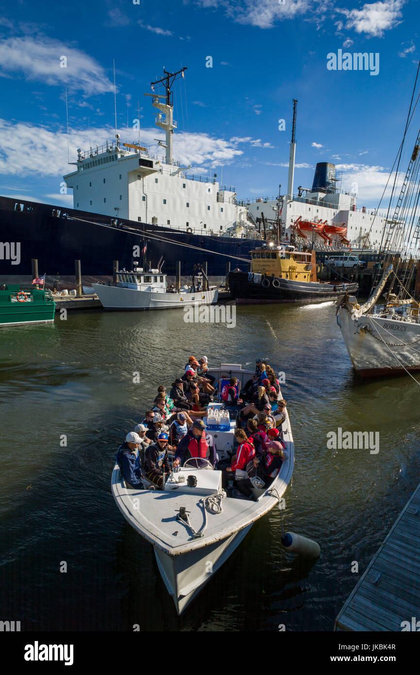 USA, Maine, Castine, Maine Maritime Academy, Training ship State of