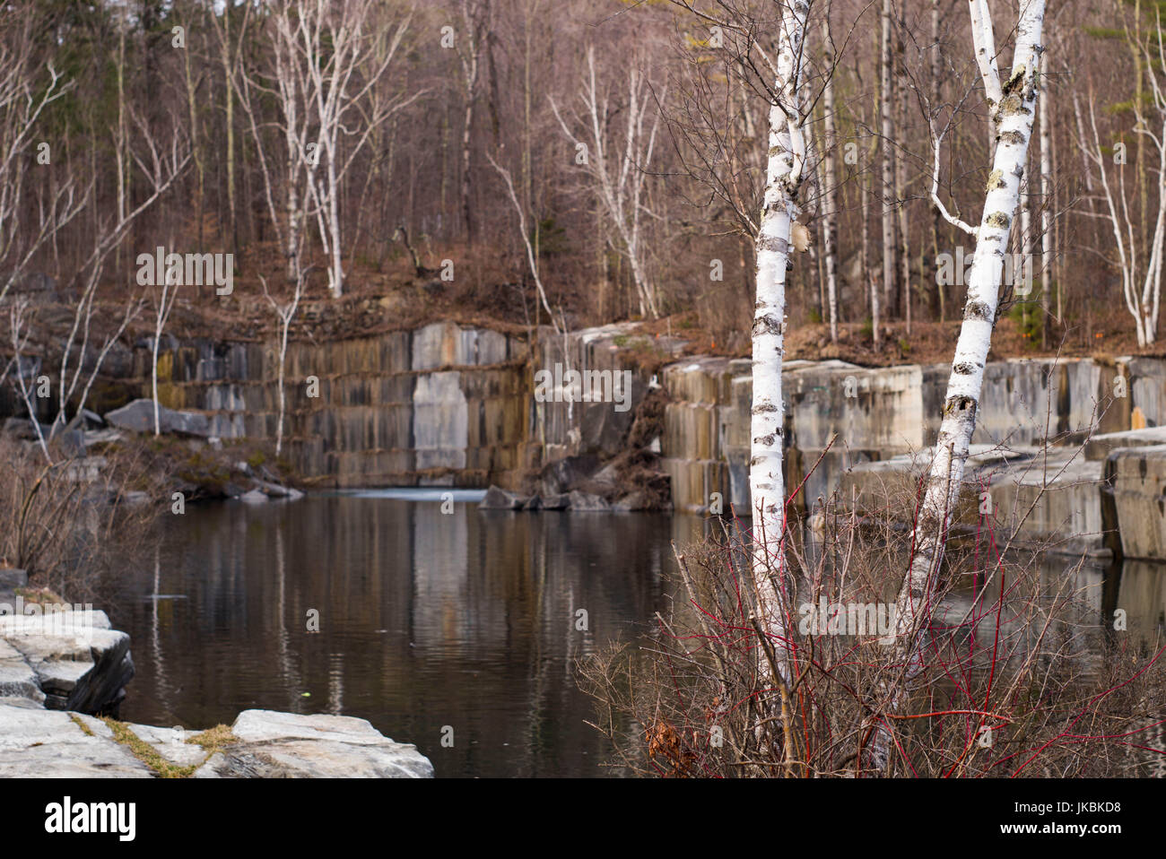 USA, Dorset, Dorset Marble Quarry, oldest marble quarry in the USA