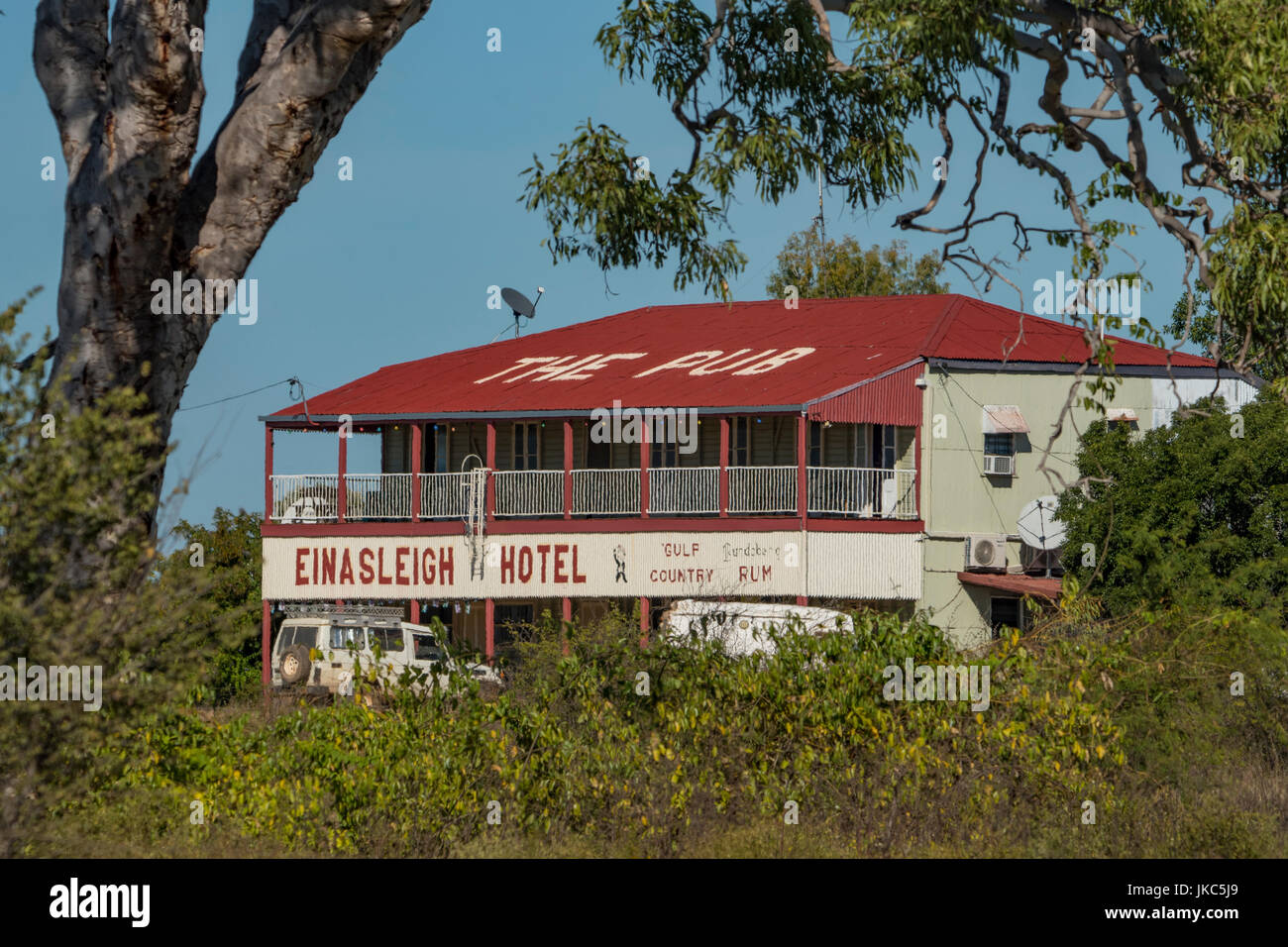 Einasleigh Hotel, Einasleigh, Queensland, Australia Stock Photo
