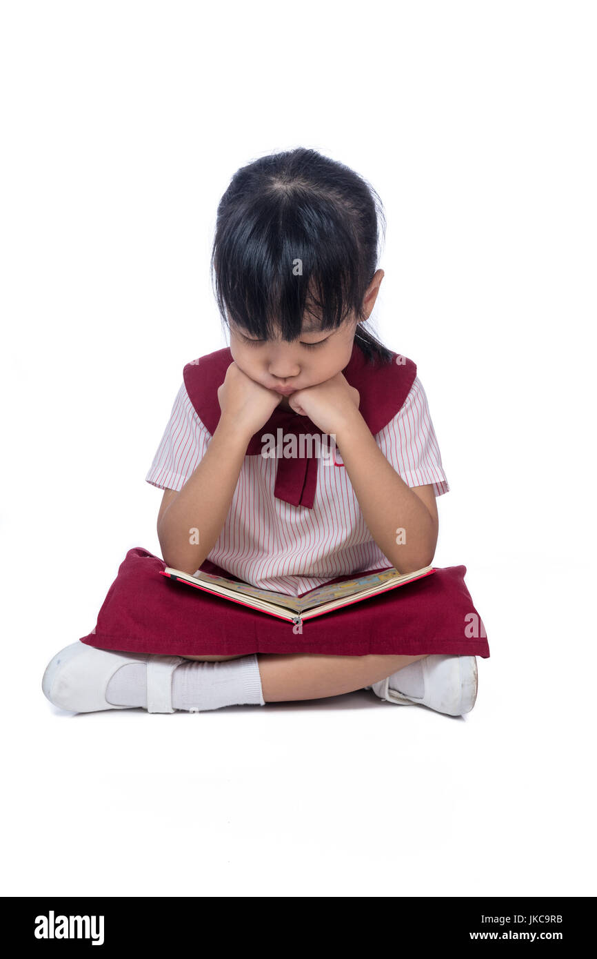 Chinese girl sitting crossed legs hi-res stock photography and images ...