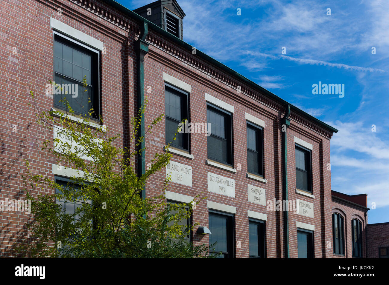 USA, South Carolina, Parris Island USMC Base, US Marines Museum Parris Island, exterior Stock Photo