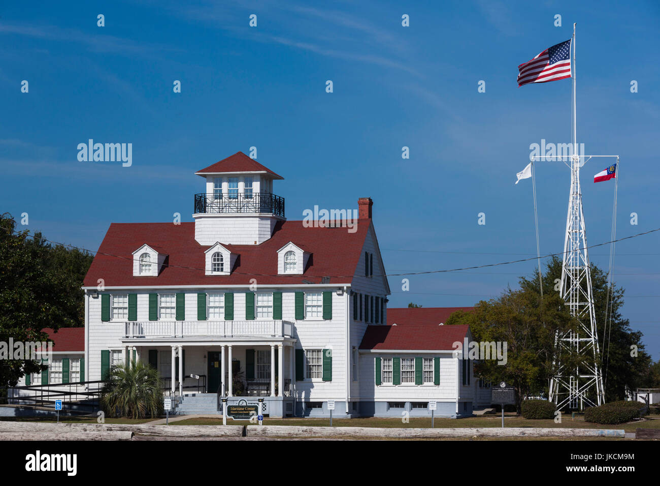 USA, St. Simons Island, Maritime Museum at the Historic Coast