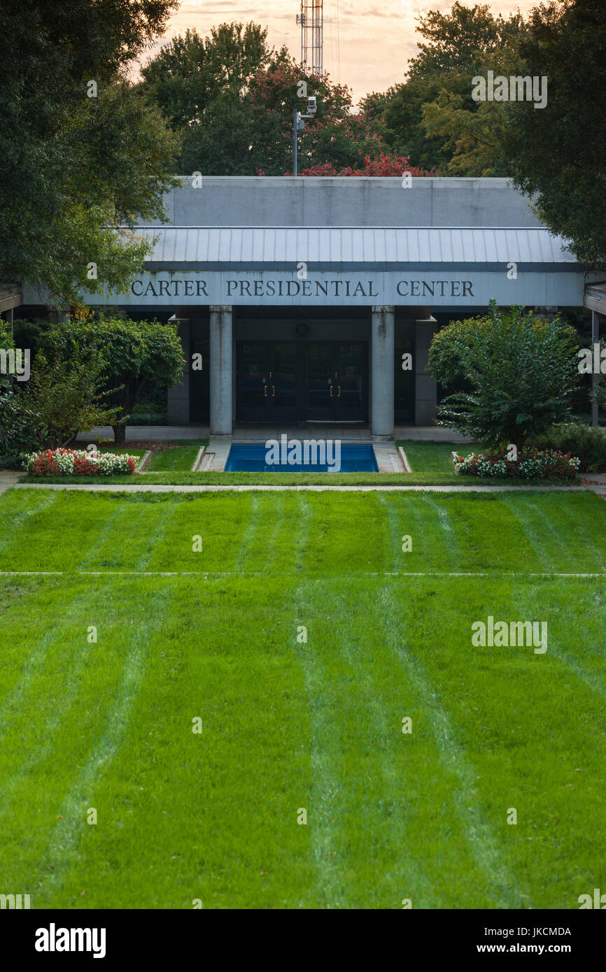 Atlanta Carter Presidential Center Stock Photos &