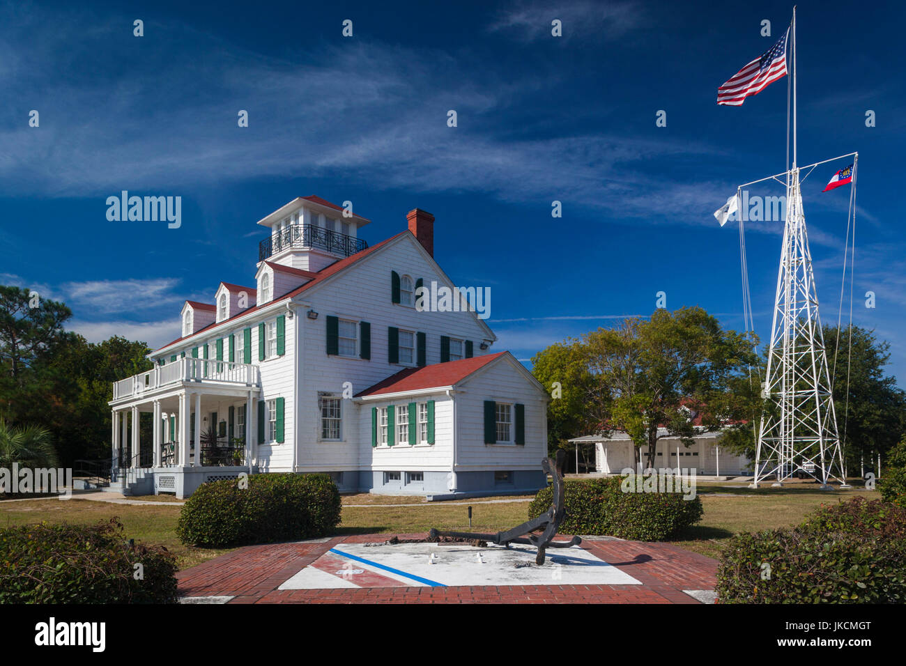 USA, St. Simons Island, Maritime Museum at the Historic Coast