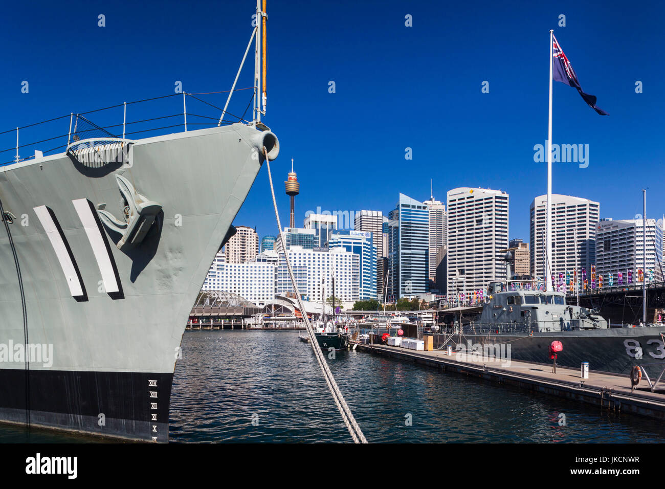 Australia, New South Wales, NSW, Sydney, Darling Harbour, Australian National Maritime Museum Stock Photo
