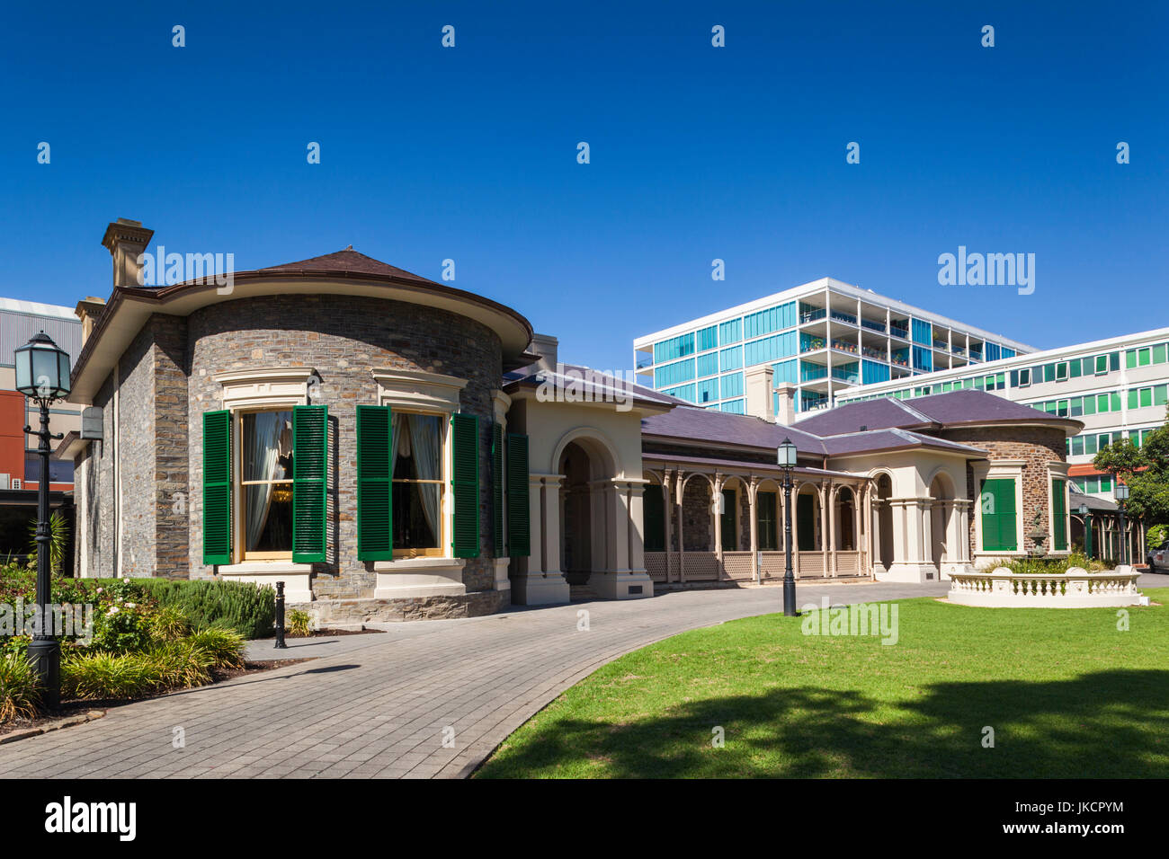 Australia, South Australia, Adelaide, Ayers House, North Terrace, built 1876 Stock Photo