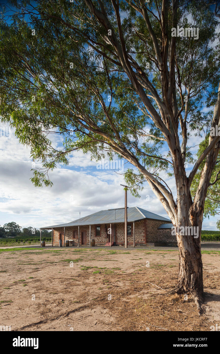 Australia, South Australia, Barossa Valley, Rowland Flat, Jacob's Creek Winery, old winery buildings Stock Photo