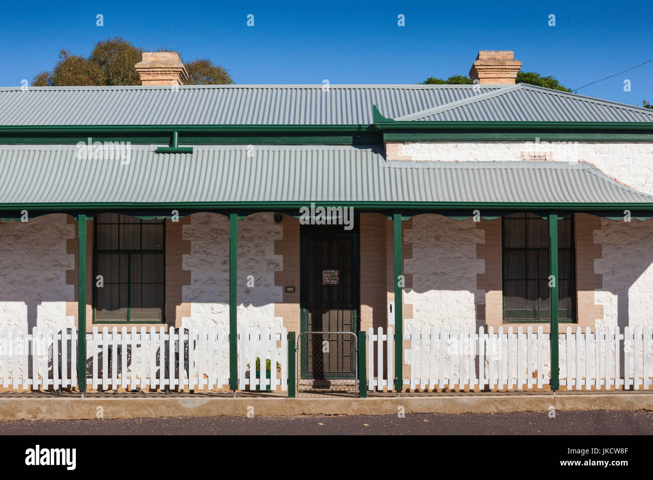 Australia, South Australia, Yorke Peninsula, Moonta, former copper-mining boom town, house Stock Photo