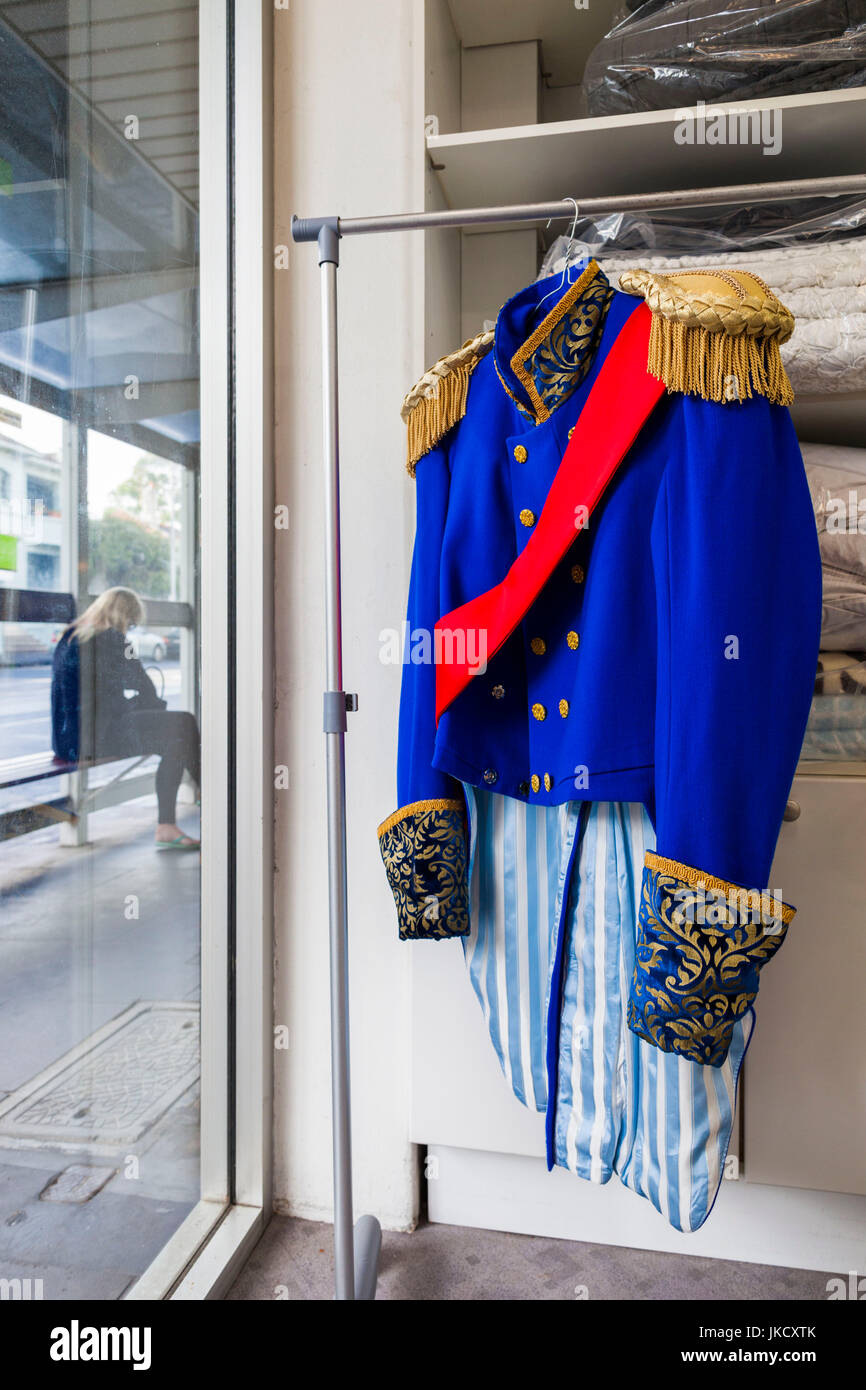 Opera company uniform costume in window of dry cleaners hires stock photography and images Alamy