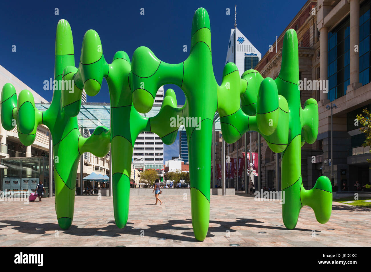Australia, Western Australia, Perth, Forrest Place sculpture Stock