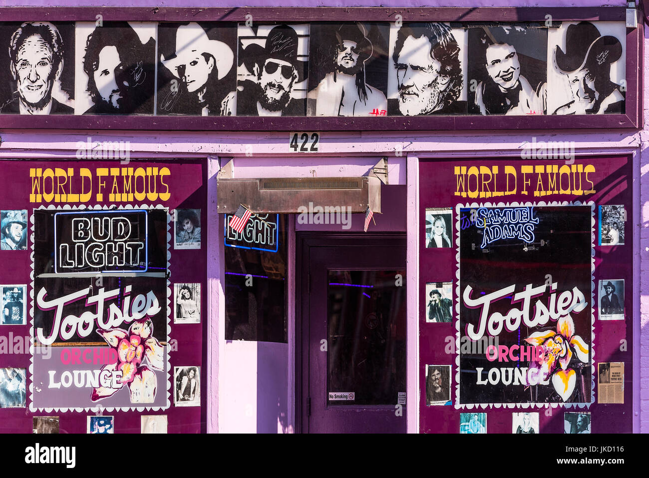 Tootsies Orchid Lounge, Nashville, Tennessee, USA. Stock Photo