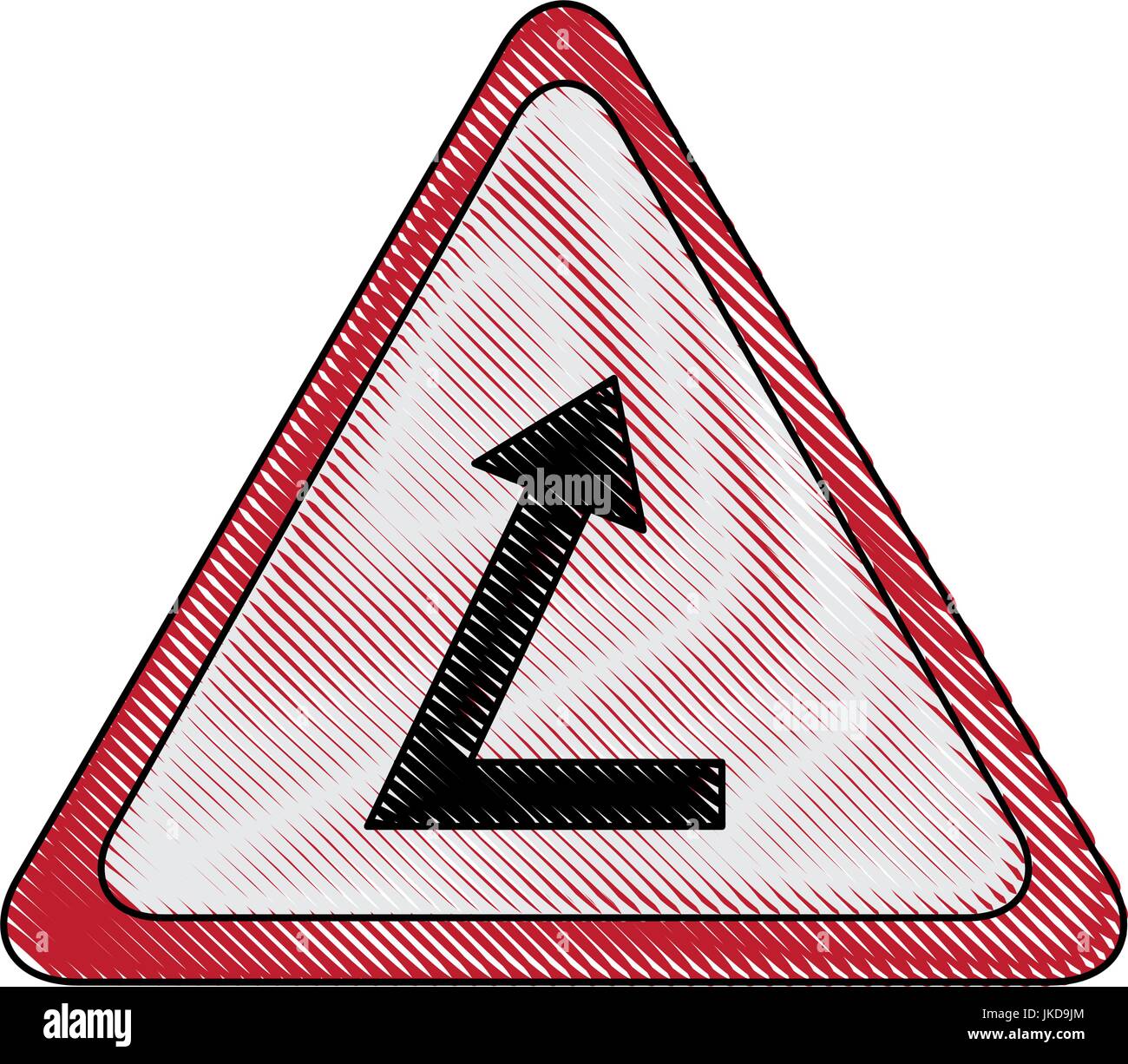traffic signal information with arrow icon Stock Vector Image & Art - Alamy