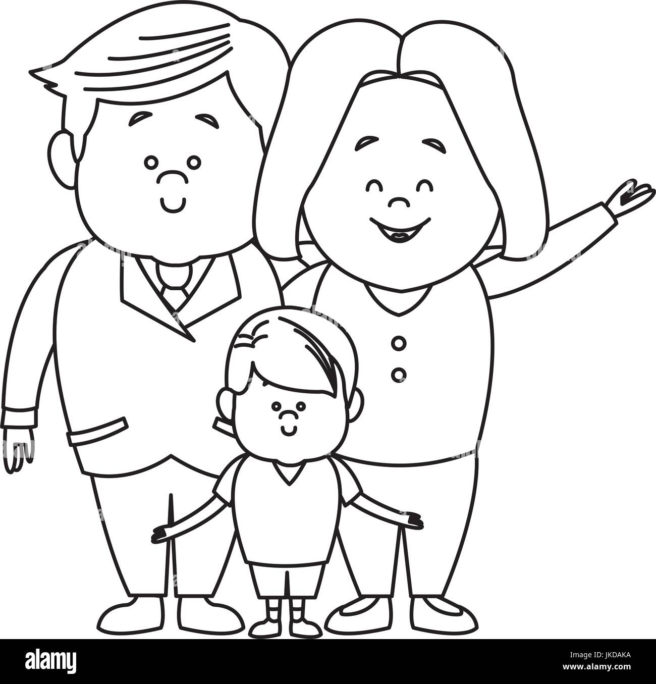 Son by four Stock Vector Images - Alamy