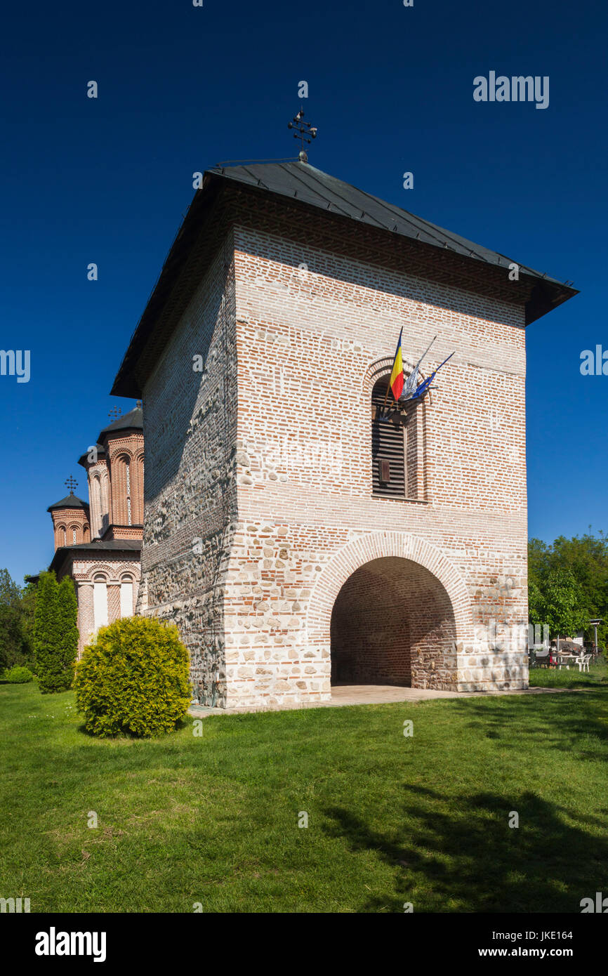 Romania, Bucharest-area, Snagov, Snagov Monastery, final resting place of Vlad Tepes, Vlad the Impaler Stock Photo