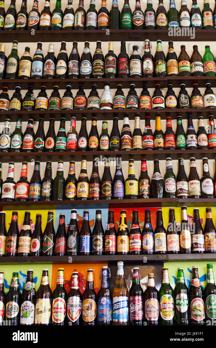 Romania, Crisana Region, Oradea, Lactobar, retrobistro restaurant