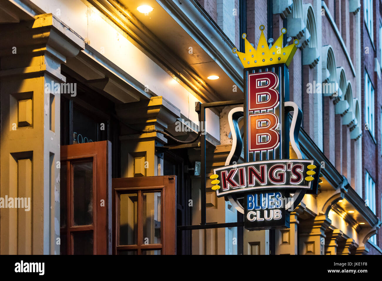 BB King's Blues Club, Nashville, Tennessee, USA. Stock Photo