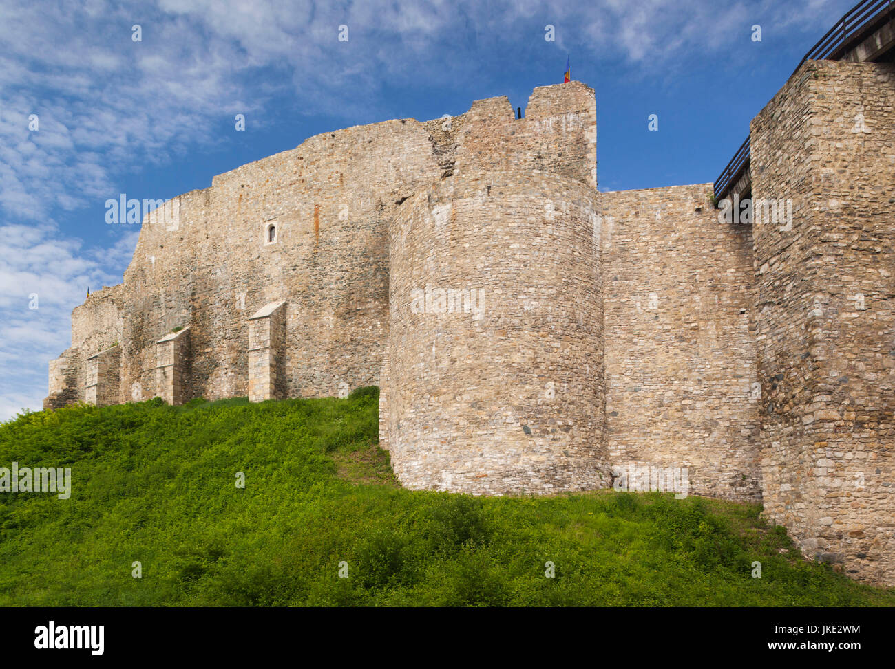 Neamt Citadel Ruins and Museum.Romania Editorial Photo - Image of