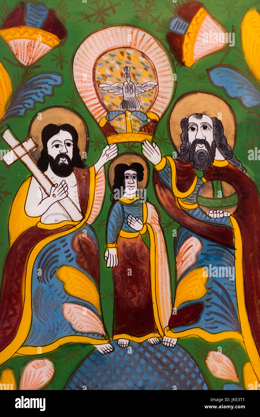 Romania, Transylvania, Sibiel, Zosim Oancea Icon Collection, Romania's  largest collection of religious icons, glass icon detail Stock Photo - Alamy