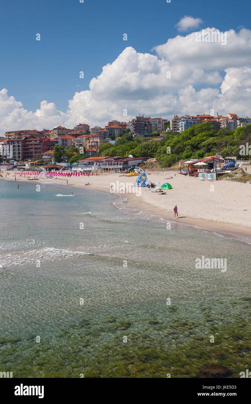Bulgaria, Black Sea Coast, Sozopol, town beach Stock Photo - Alamy