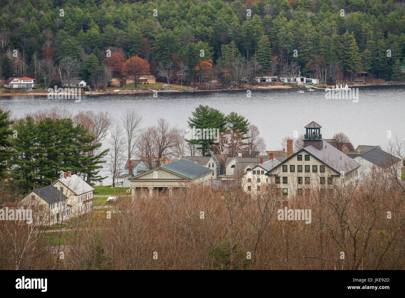 USA, New Hampshire, Enfield, Enfield Shaker Museum, shaker buildings