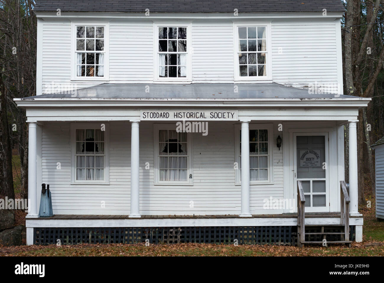 USA, New Hampshire, Stoddard, Stoddard Historical Society building