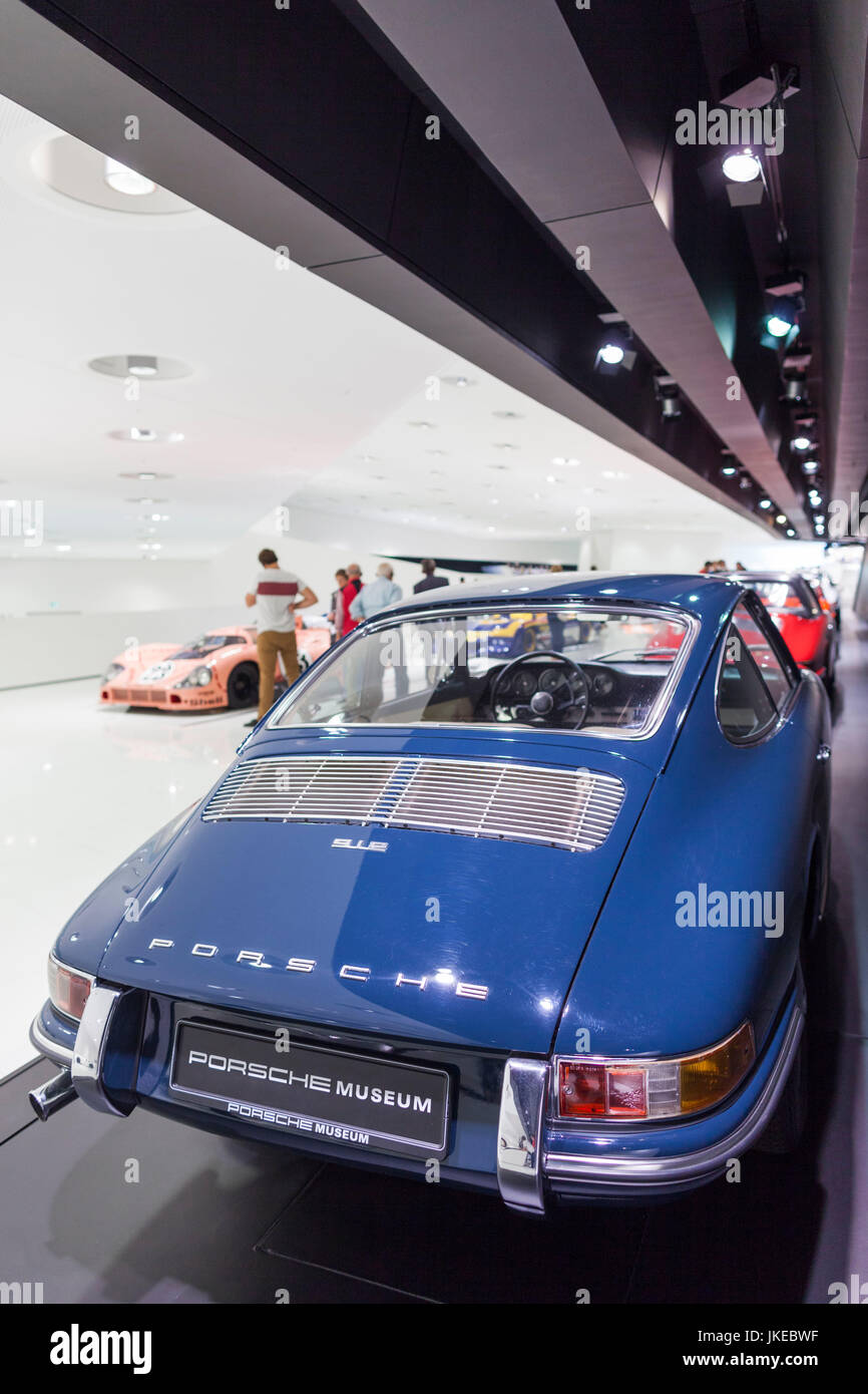 Germany, Baden-Wuerttemberg, Stuttgart - Zuffenhausen, Porsche Car Museum, Porsche 911 Stock Photo