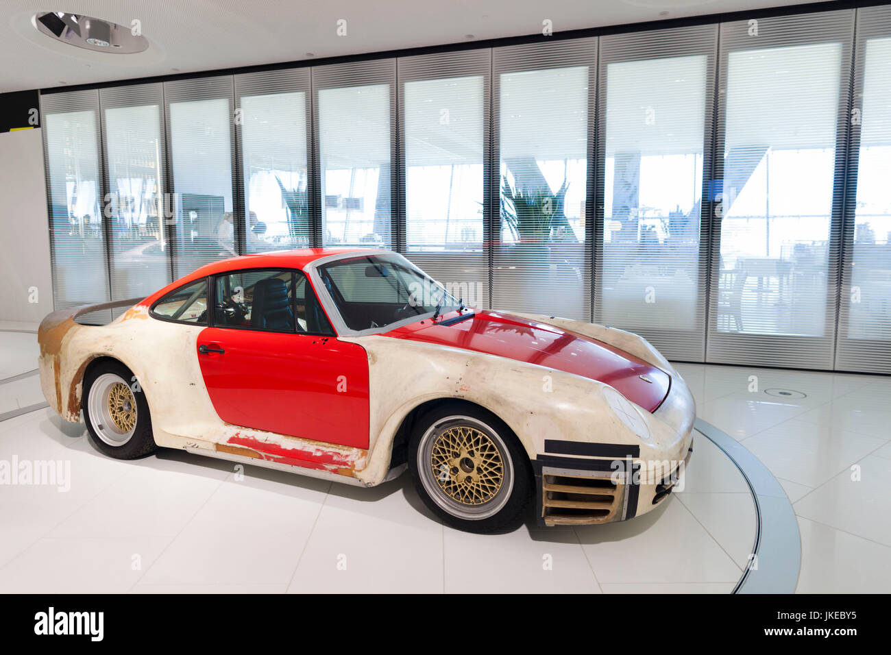 Germany, Baden-Wuerttemberg, Stuttgart - Zuffenhausen, Porsche Car Museum, Porsche 959 prototype Stock Photo