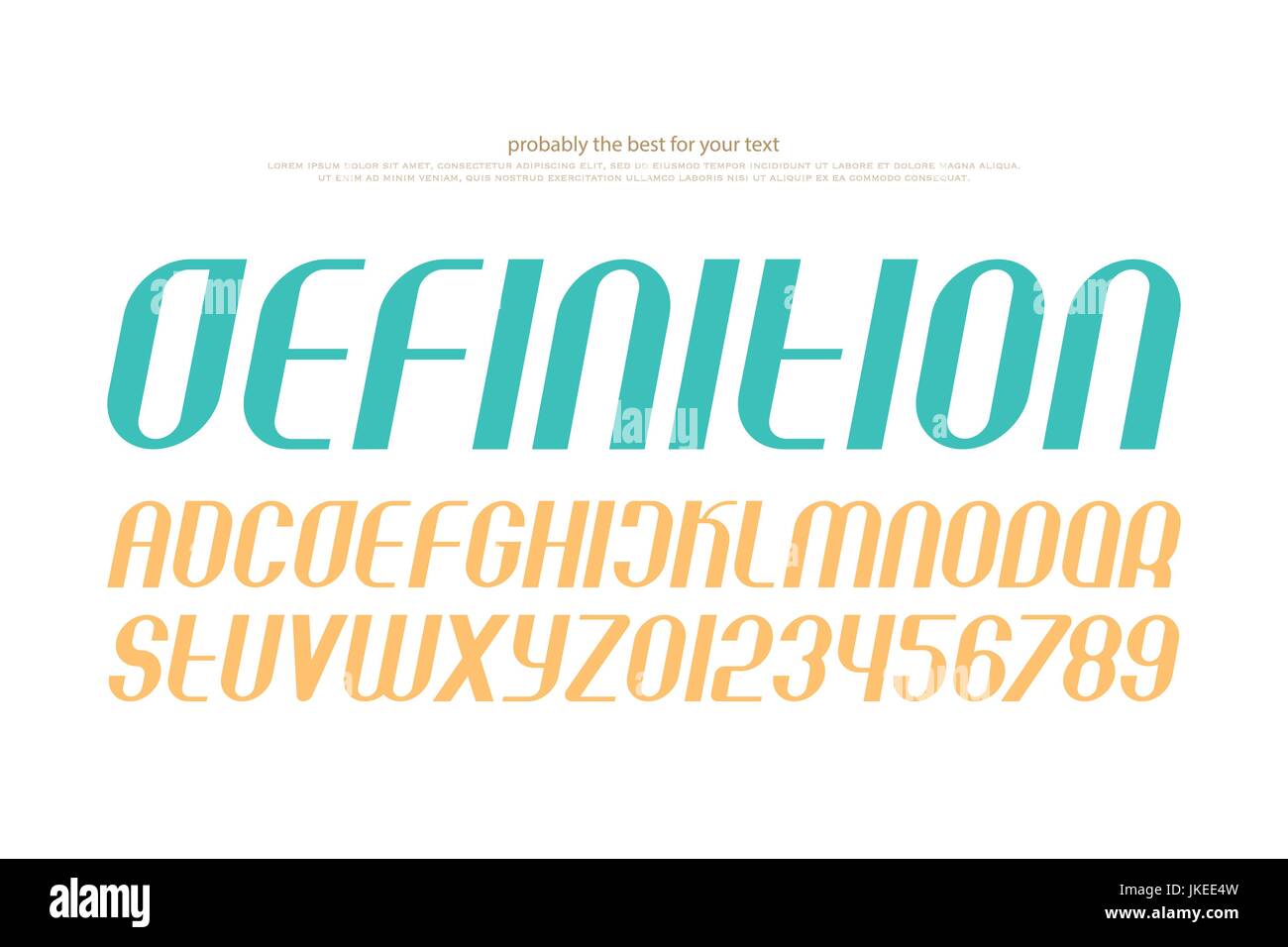 Sloped alphabets vector vectors hires stock photography and images Alamy