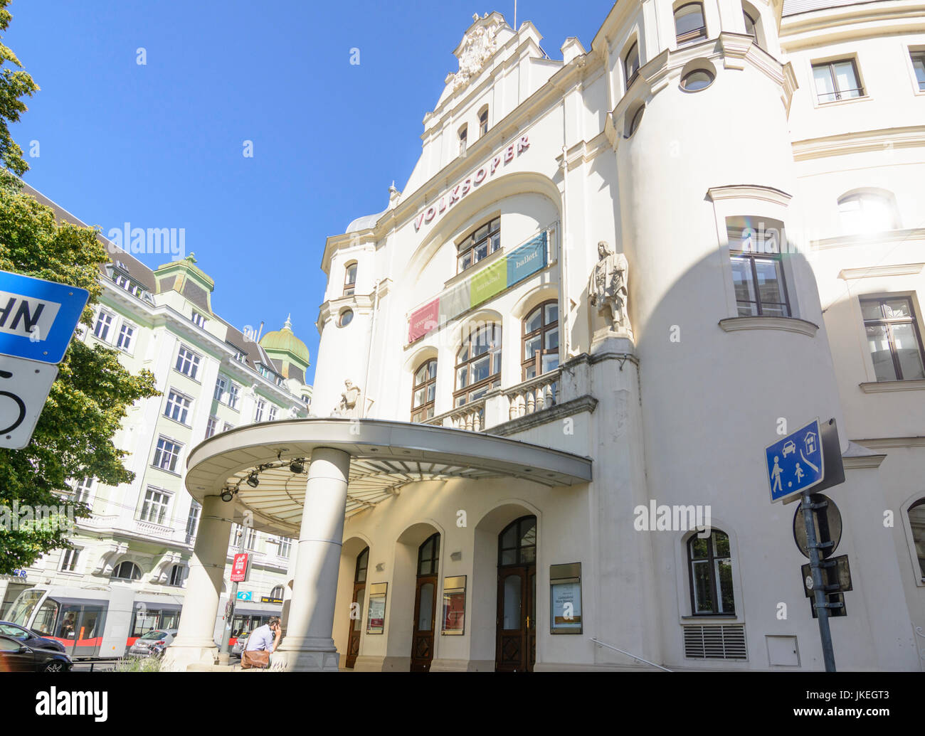 opera Volksoper, Wien, Vienna, 09. Alsergrund, Wien, Austria Stock ...