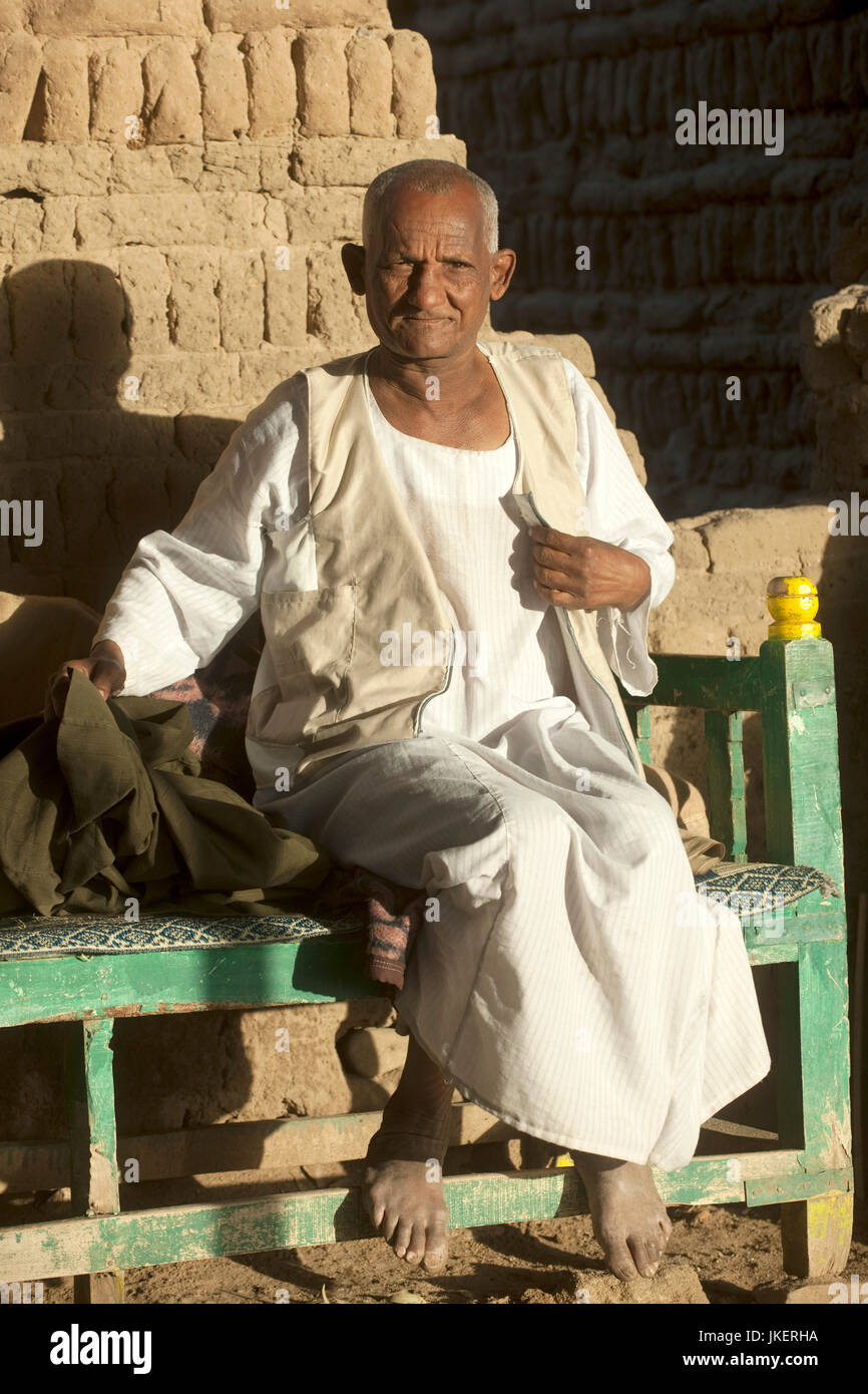 Aegypten, Assuan, Mann Stock Photo