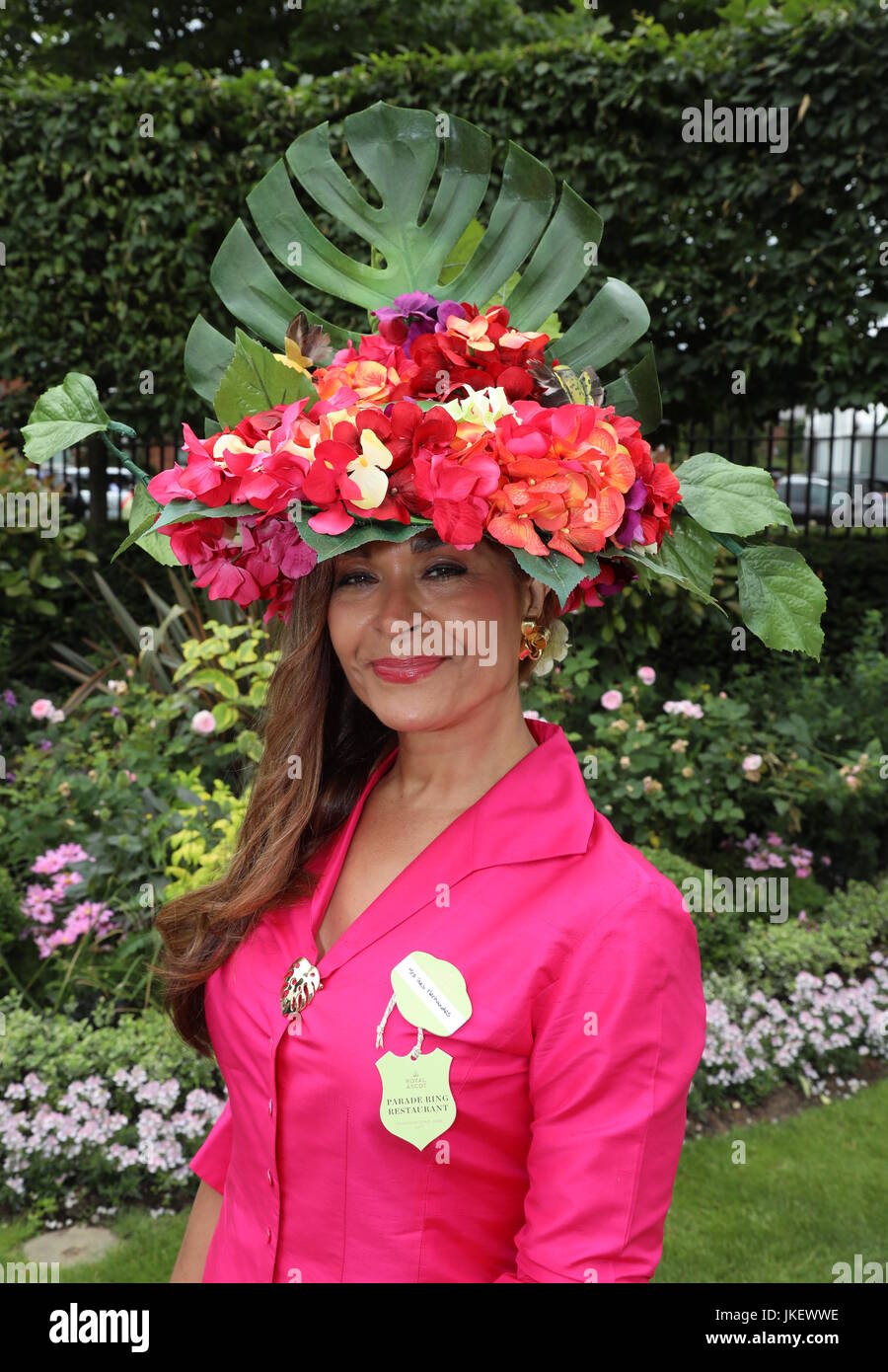 Royal Ascot 2017 Held At Ascot Racecourse Ladies Day Featuring Ines