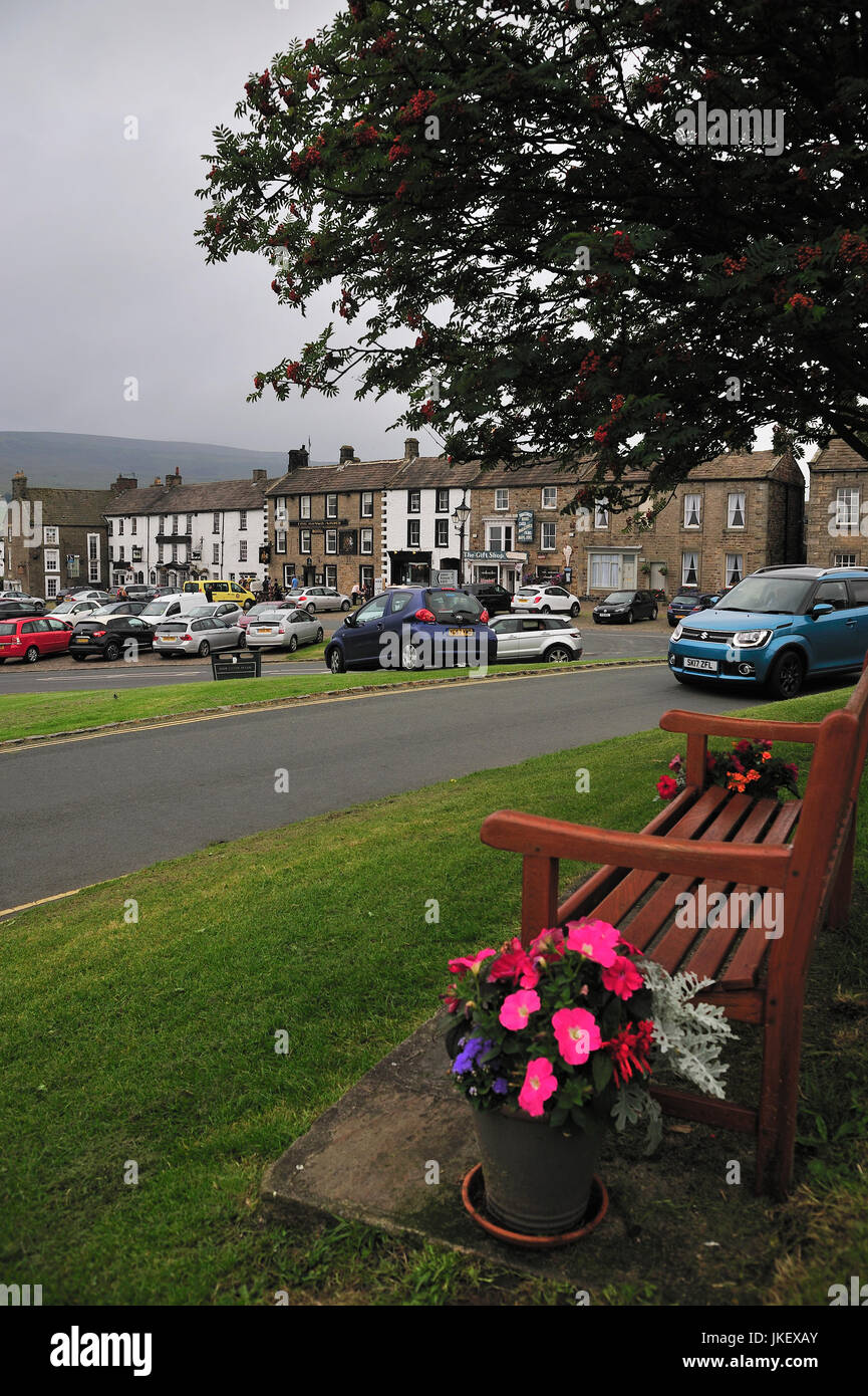 Reeth Swaledale North Yorkshire England Stock Photo - Alamy