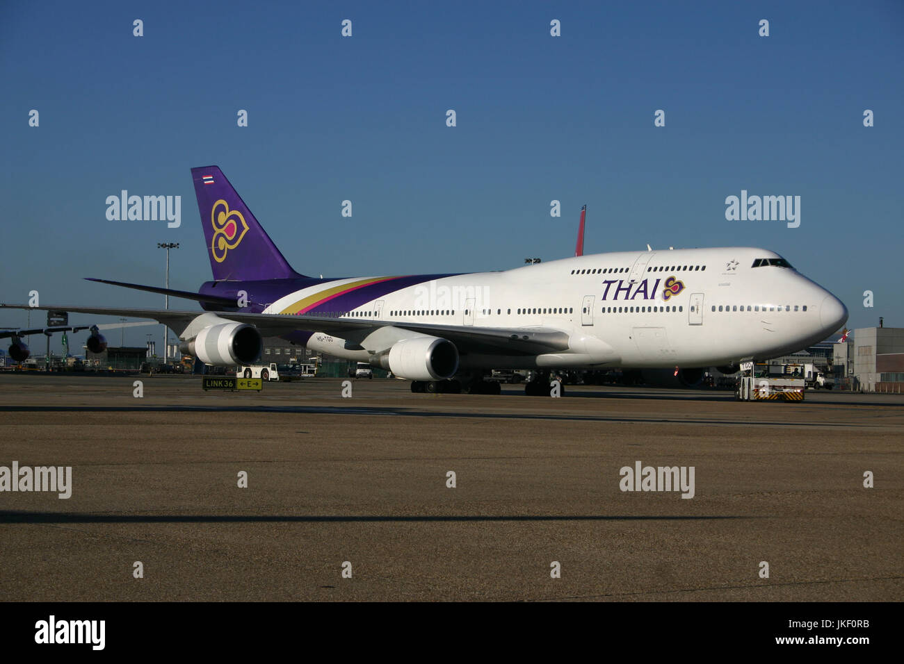 thai 747 Stock Photo