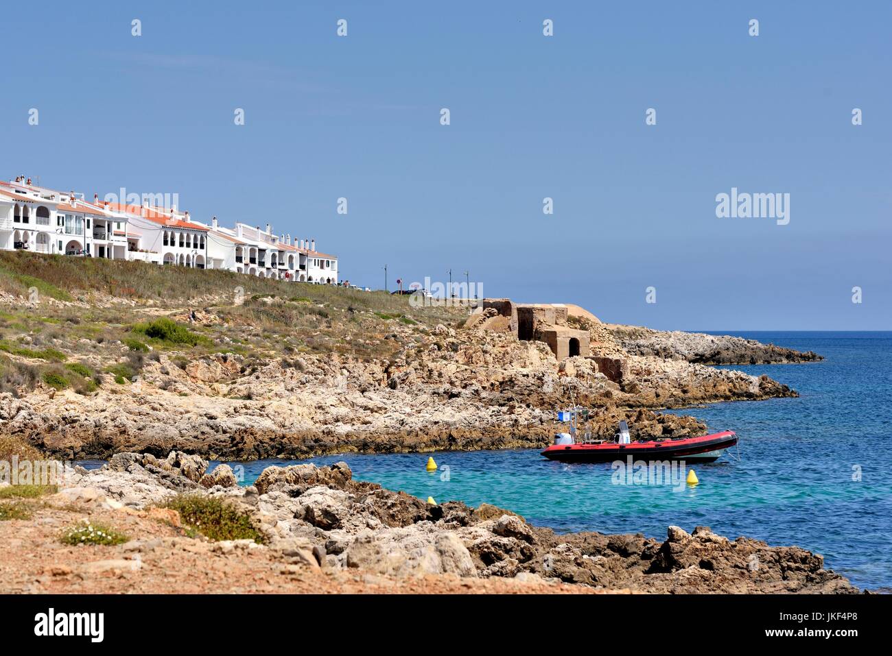 Fornells menorca minorca Stock Photo - Alamy