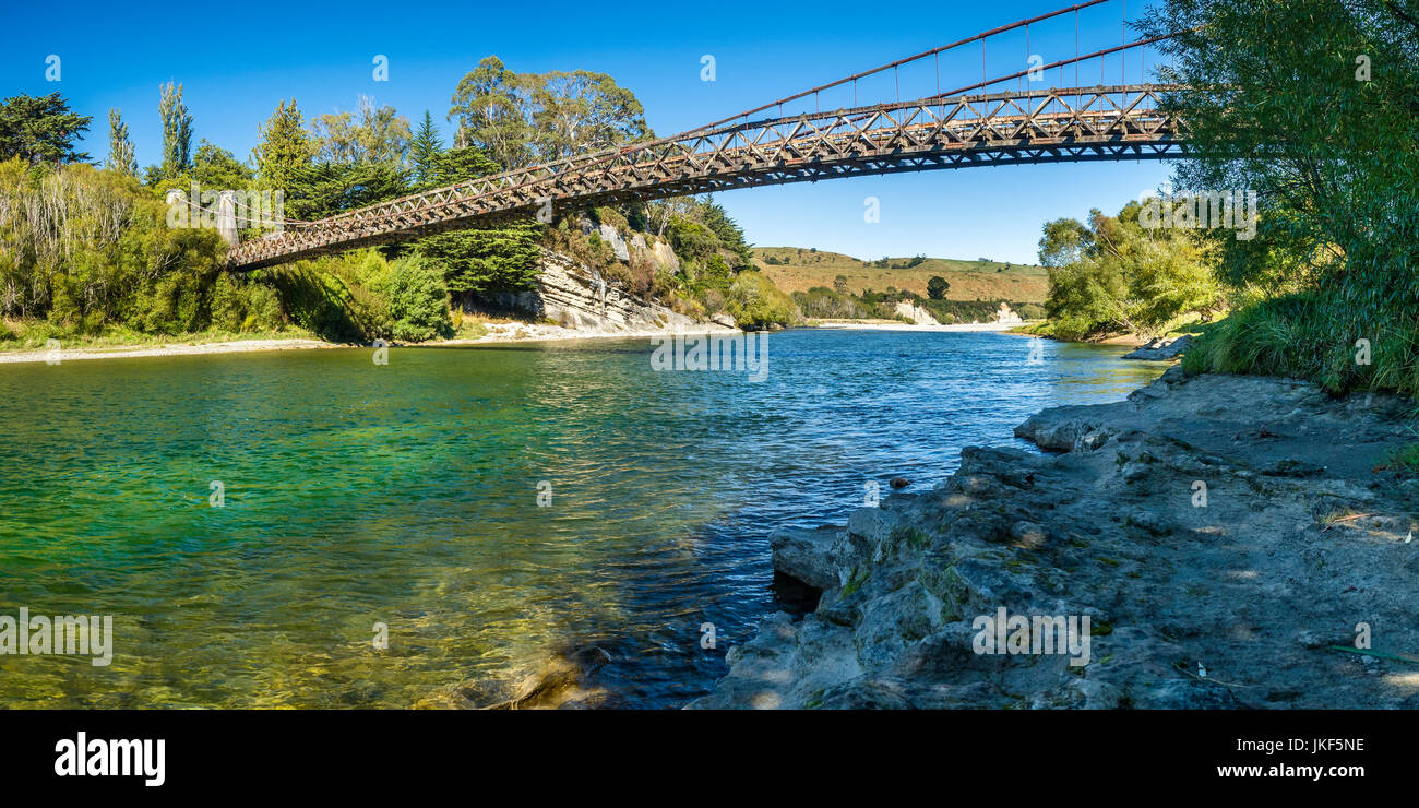 New Zealand, South Island, Southern Scenic Route, Waiau River, Clifden