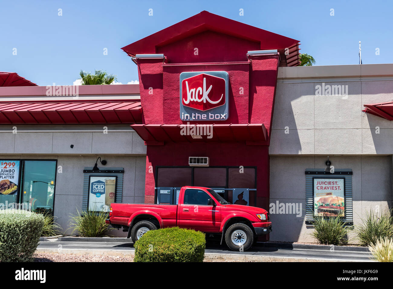 Las Vegas Circa July 2017 JackInTheBox Fast Food Restaurant. Jack