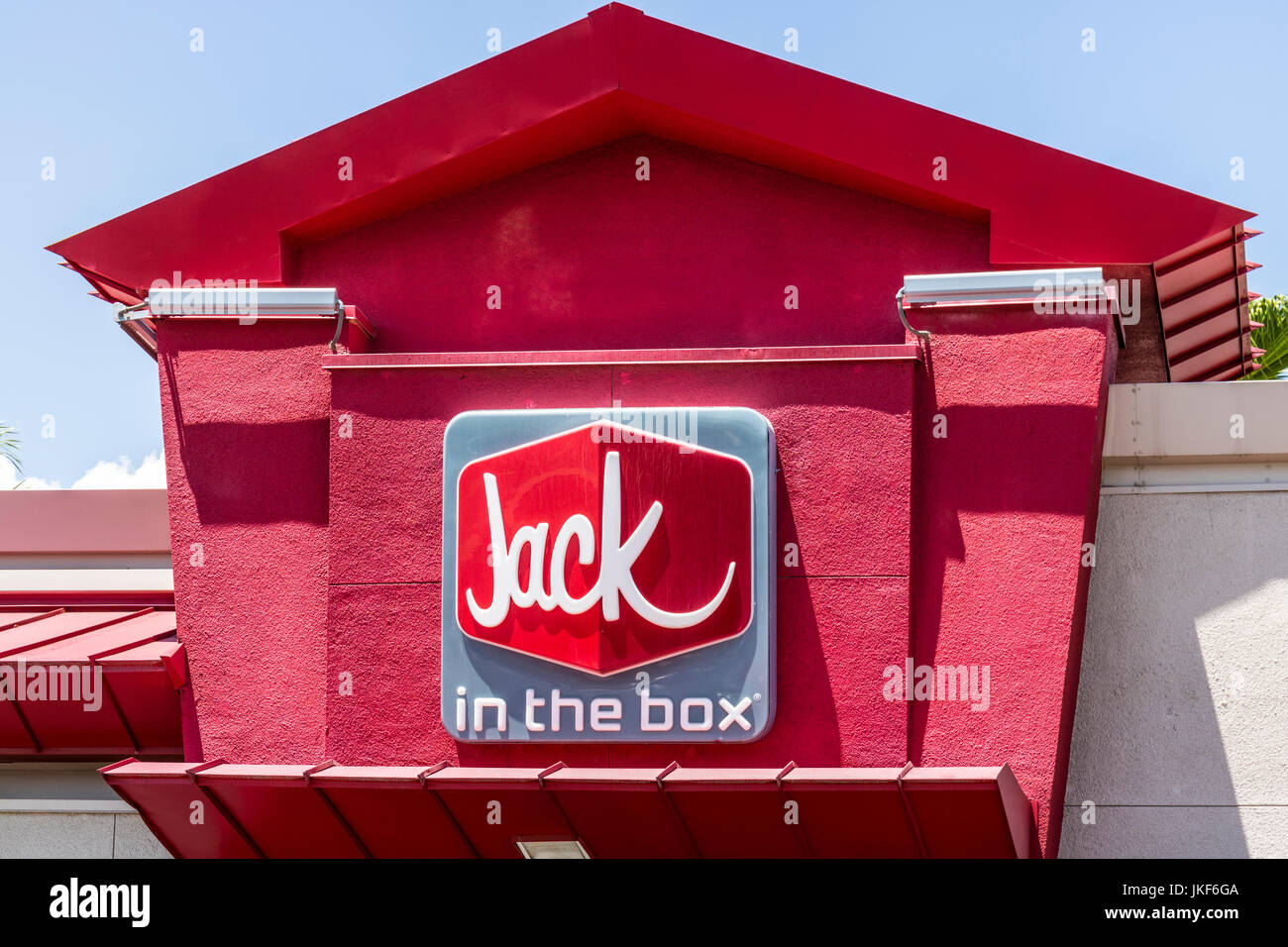 Las Vegas Circa July 2017 JackInTheBox Fast Food Restaurant. Jack