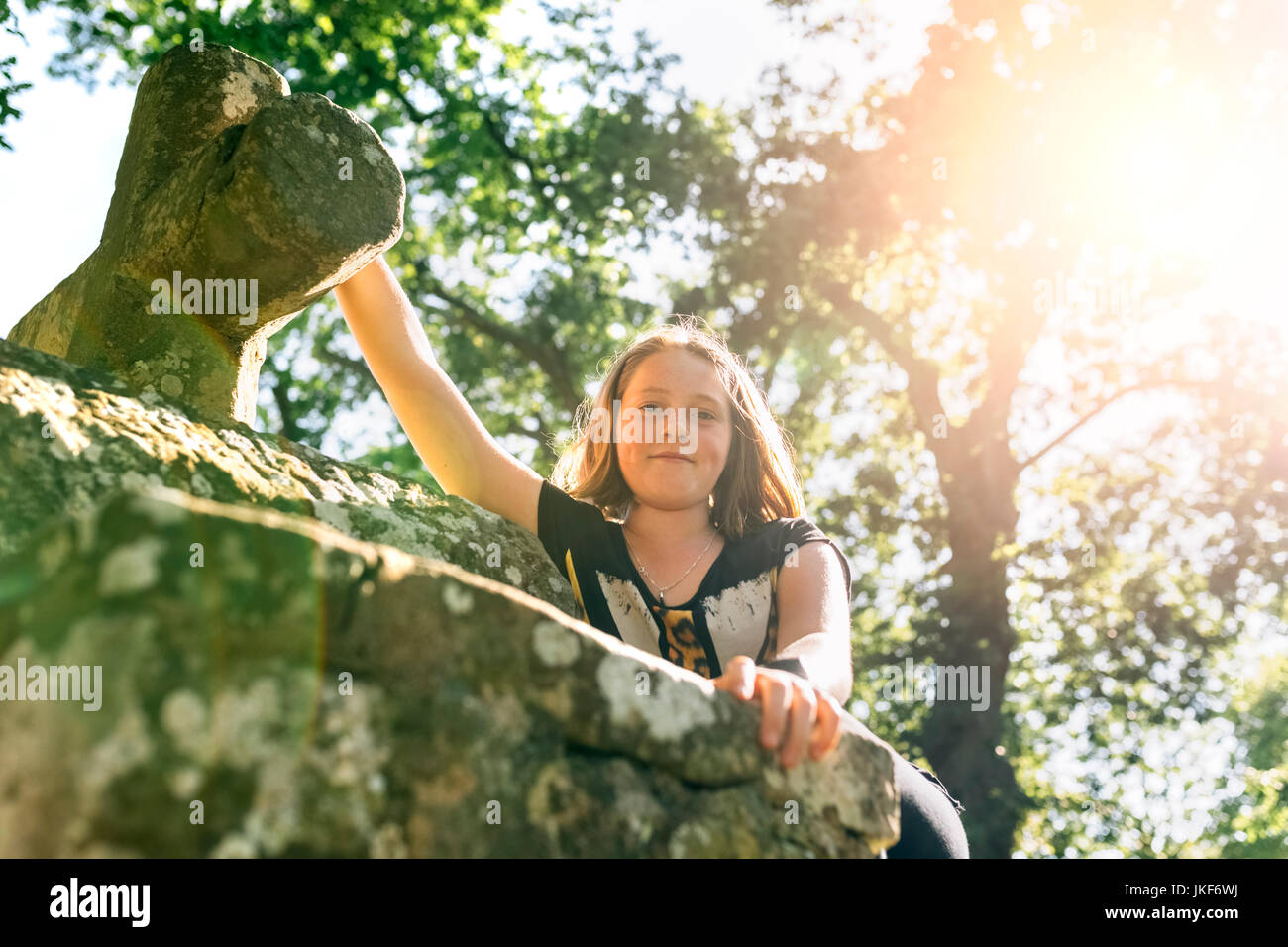 Freckled child hi-res stock photography and images - Alamy