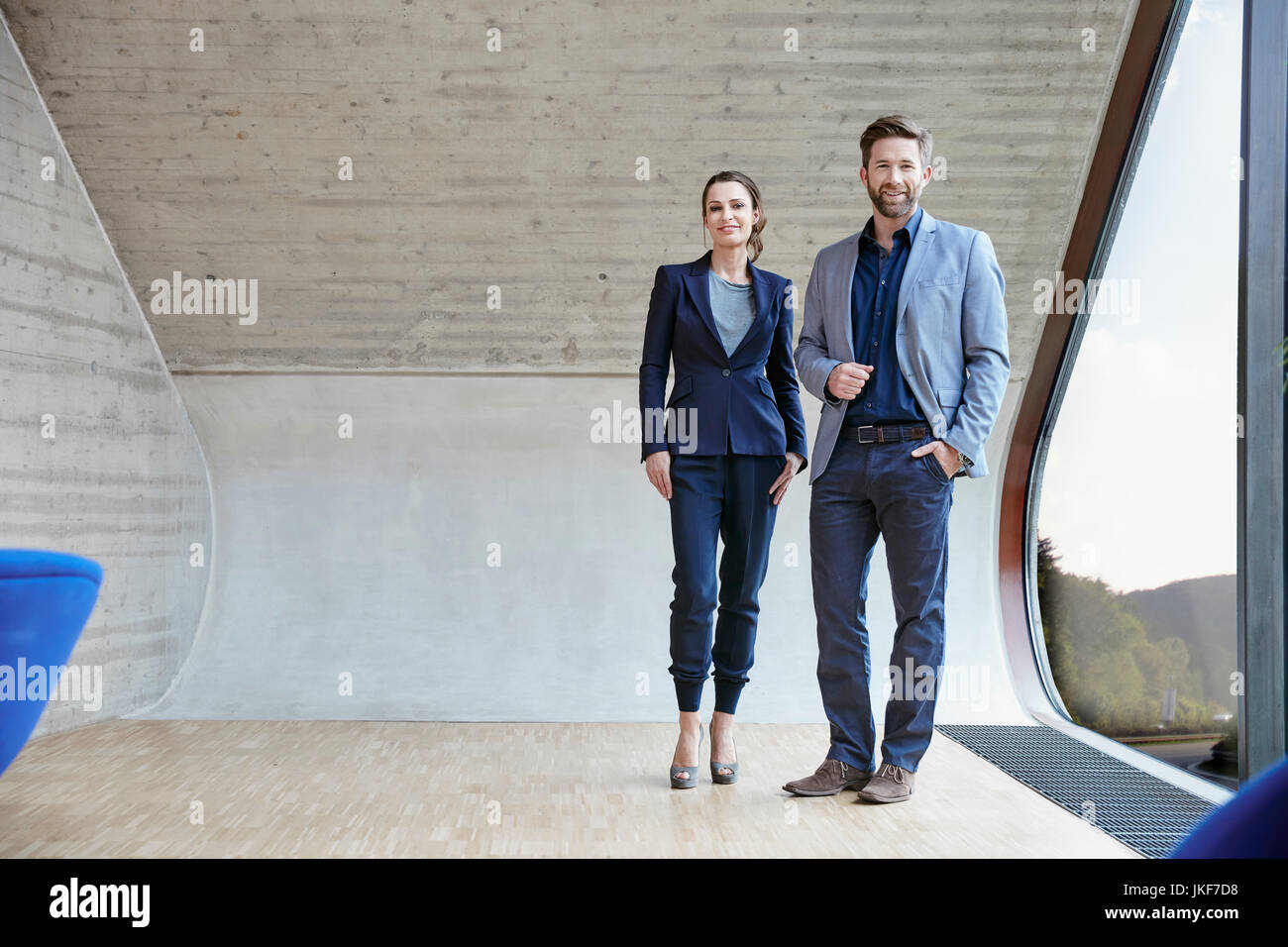Man and woman in attic hi-res stock photography and images - Alamy