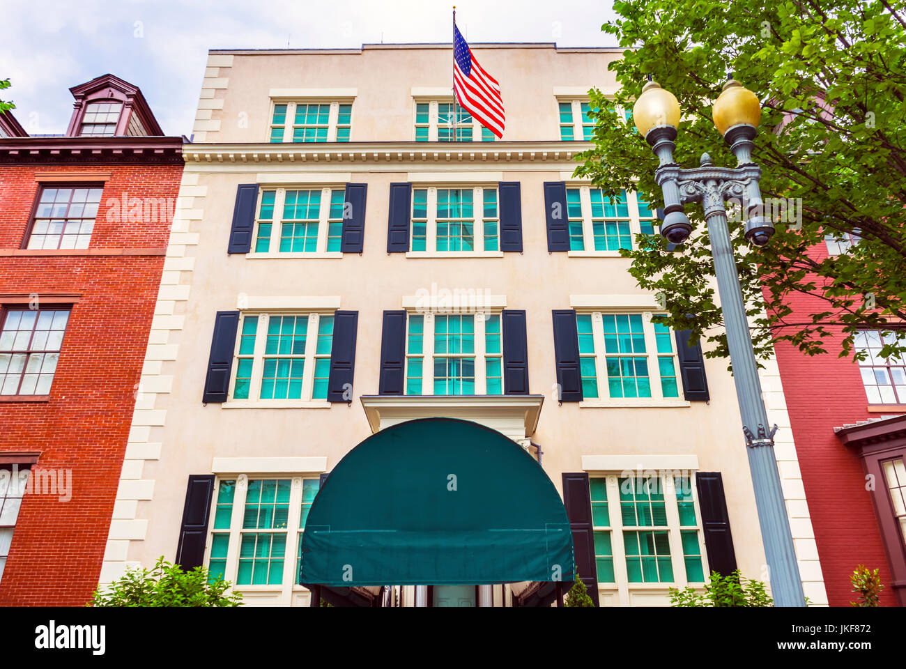 Blair House Building Second White House, Washington DC. Presidents