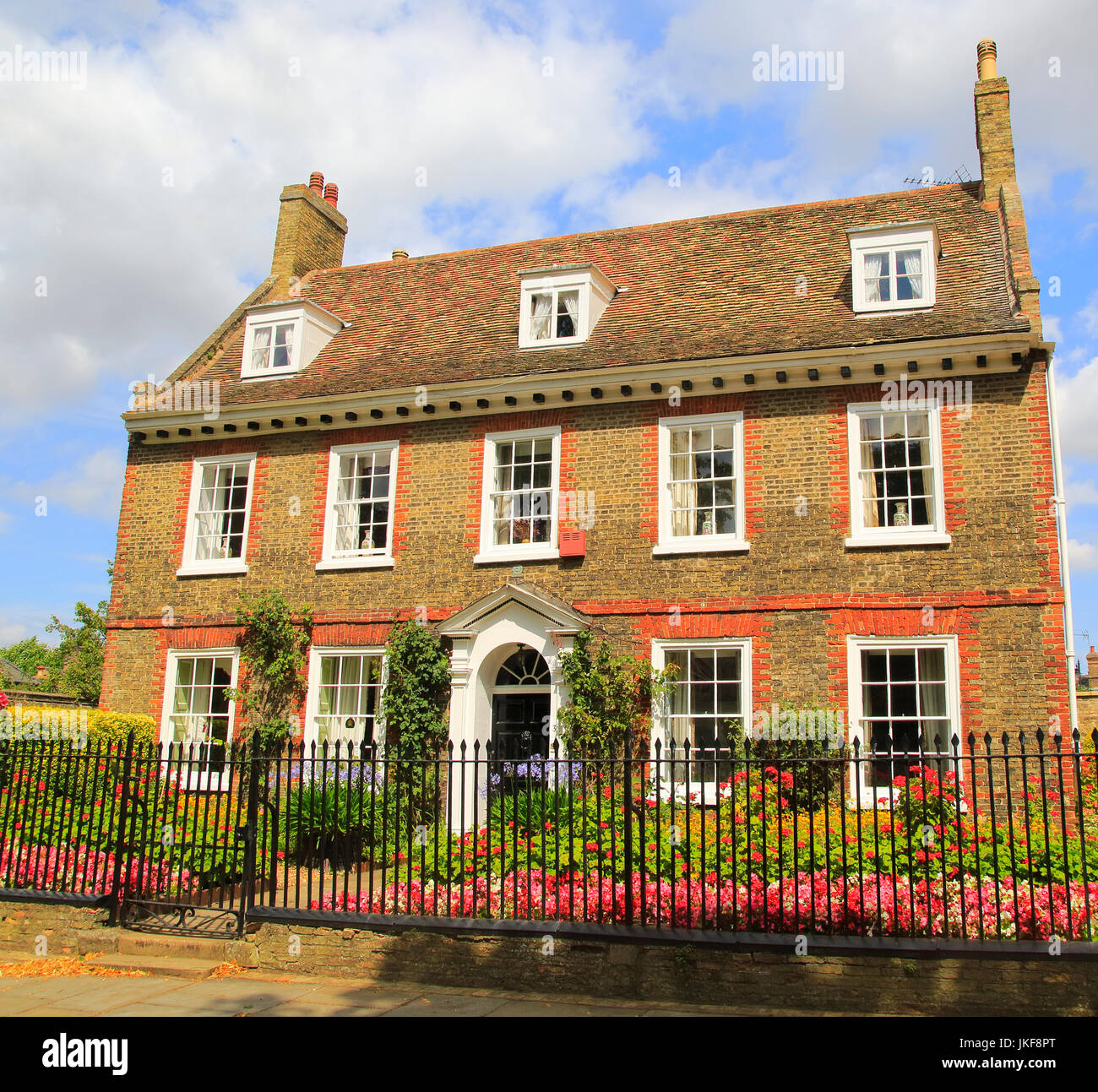 style house on Palace Green, Ely, Cambridgeshire, England, UK
