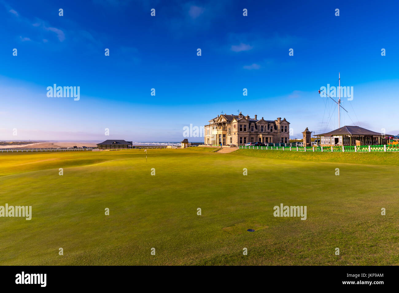UK, Scotland, Fife, Royal and Ancient Golf Club of St Andrews Stock Photo