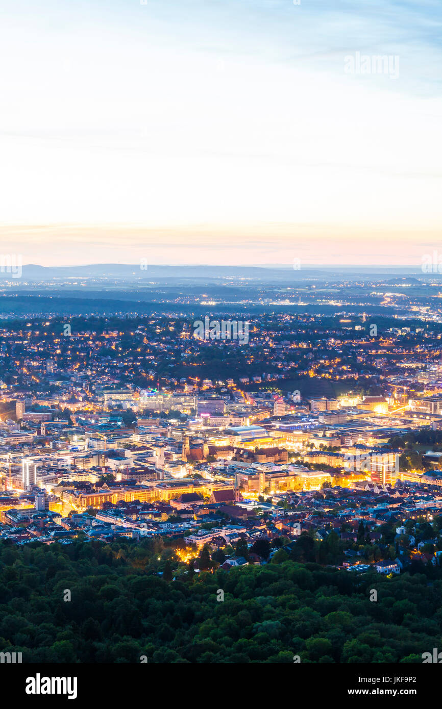 Deutschland, Baden-Württemberg, Stuttgart, Stadtansicht, Innenstadt, Stadtzentrum, Architektur Stock Photo