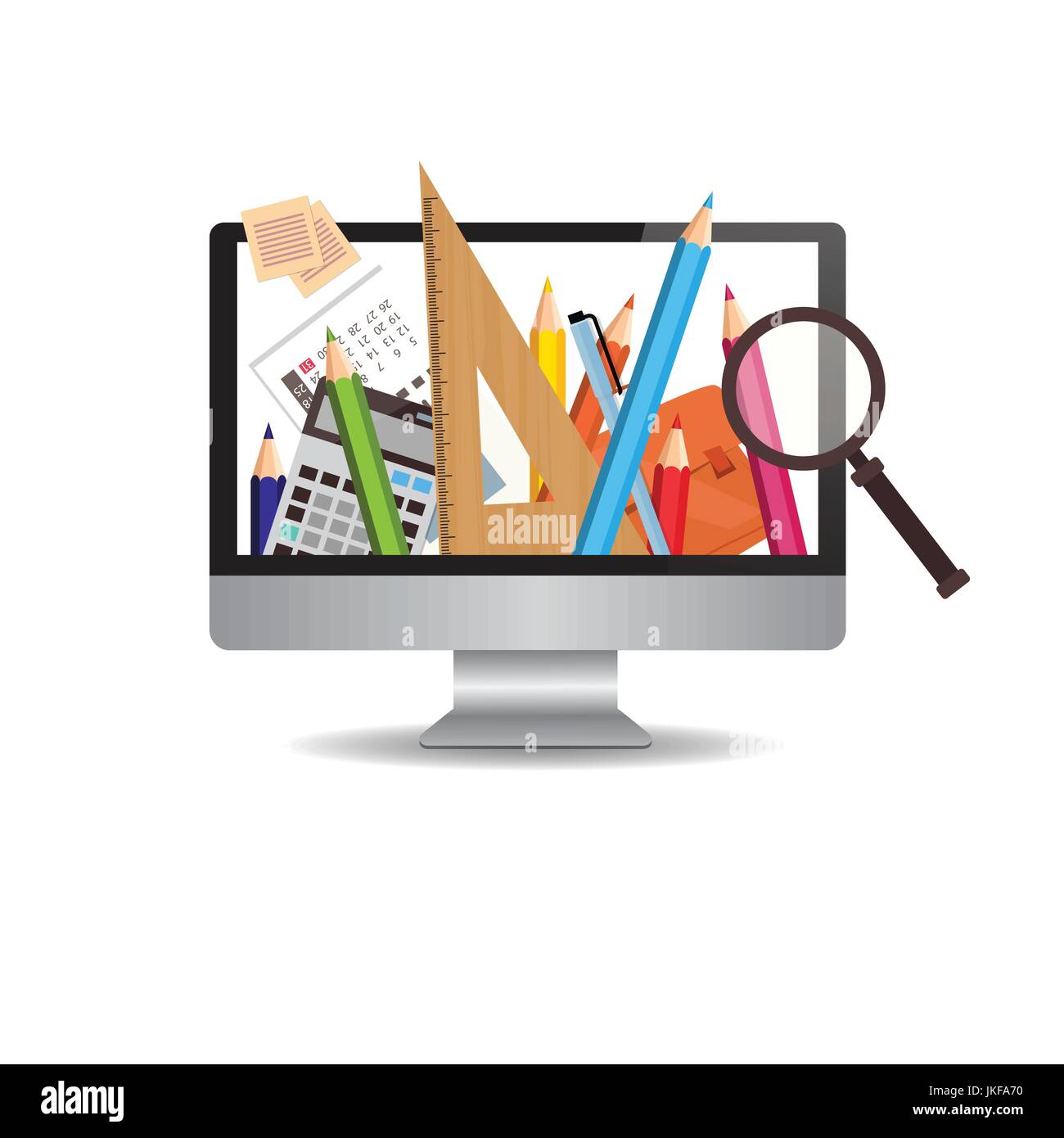 Computer monitor essay image