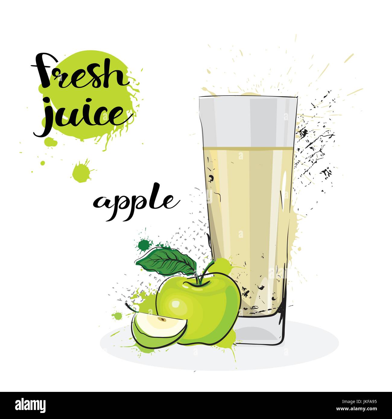 Clear Glass Cup with Apple Juice Mockup - Free Download Images High Quality  PNG, JPG