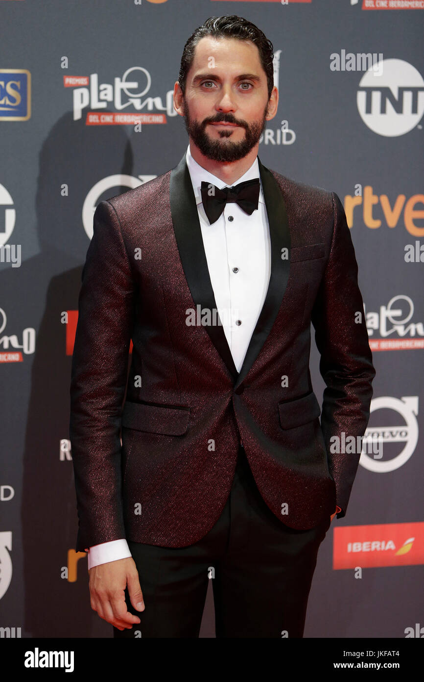 Actor and director Paco Leon during photocall the Platino Awards 2017 ...