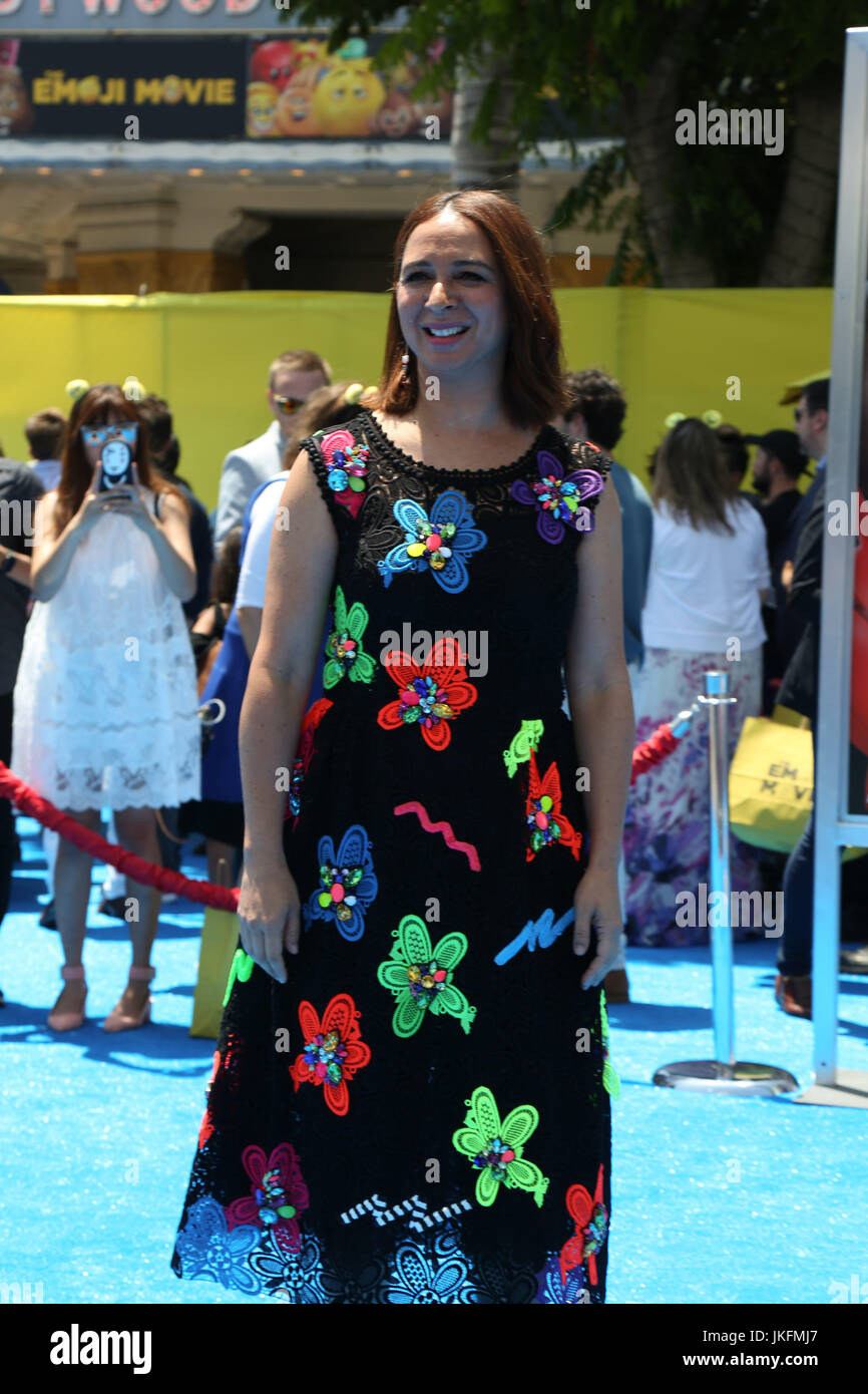 Los Angeles, USA. 23rd July, 2017. Maya Rudolph. Premiere Of Columbia ...